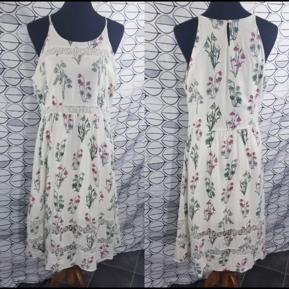 LC x Alice in Wonderland Floral Tea Dress